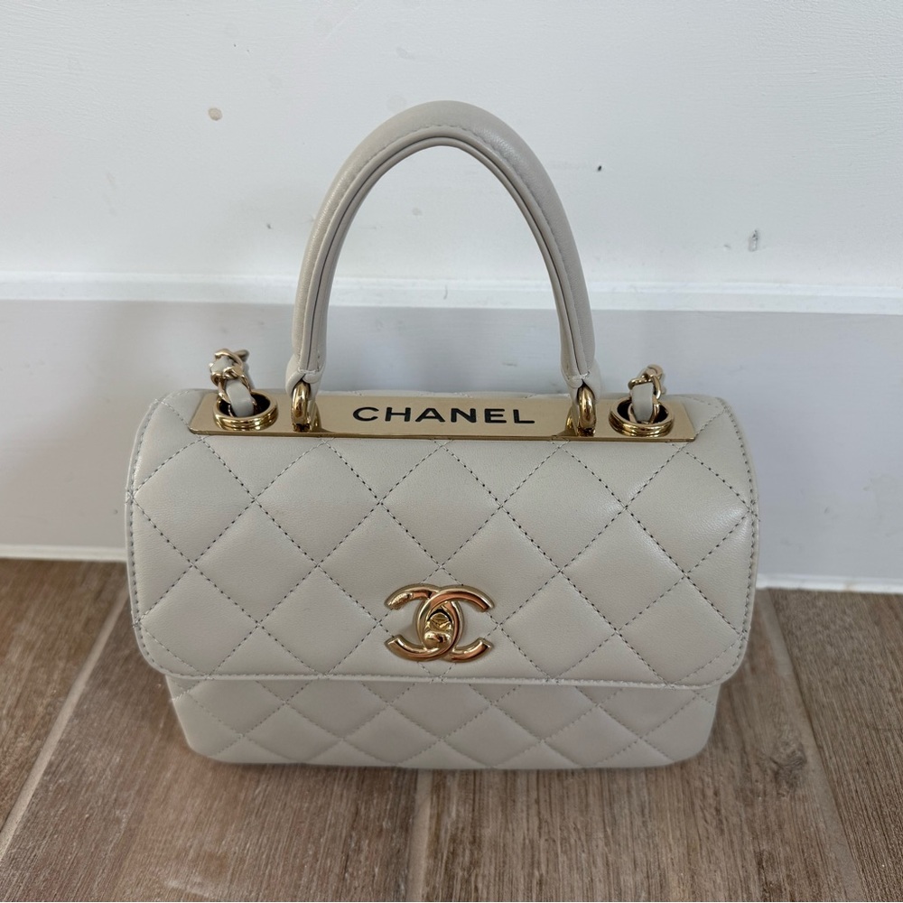 Chanel Lambskin Quilted Mini Trendy CC